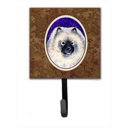 Jensendistributionservices 4.25 x 6 in. Keeshond Leash Or Key Hook MI1654346